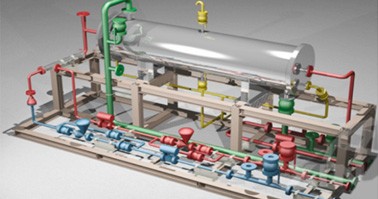 Sulfuric acid dilution and cooling system